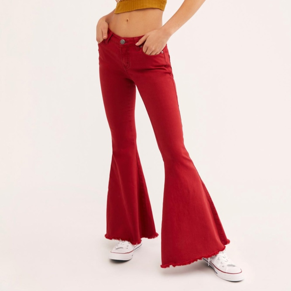 Denim Super Flare Jeans By We The Free